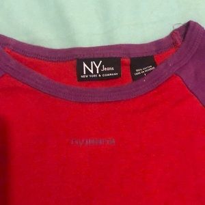 Two Tone Baseball Style Shirt